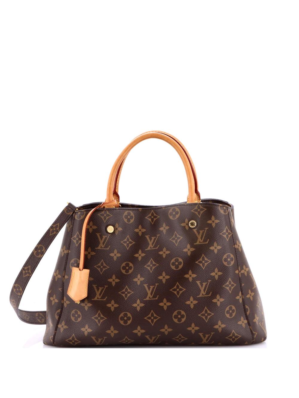 Louis Vuitton Montaigne Handbag Canvas #238147L24B